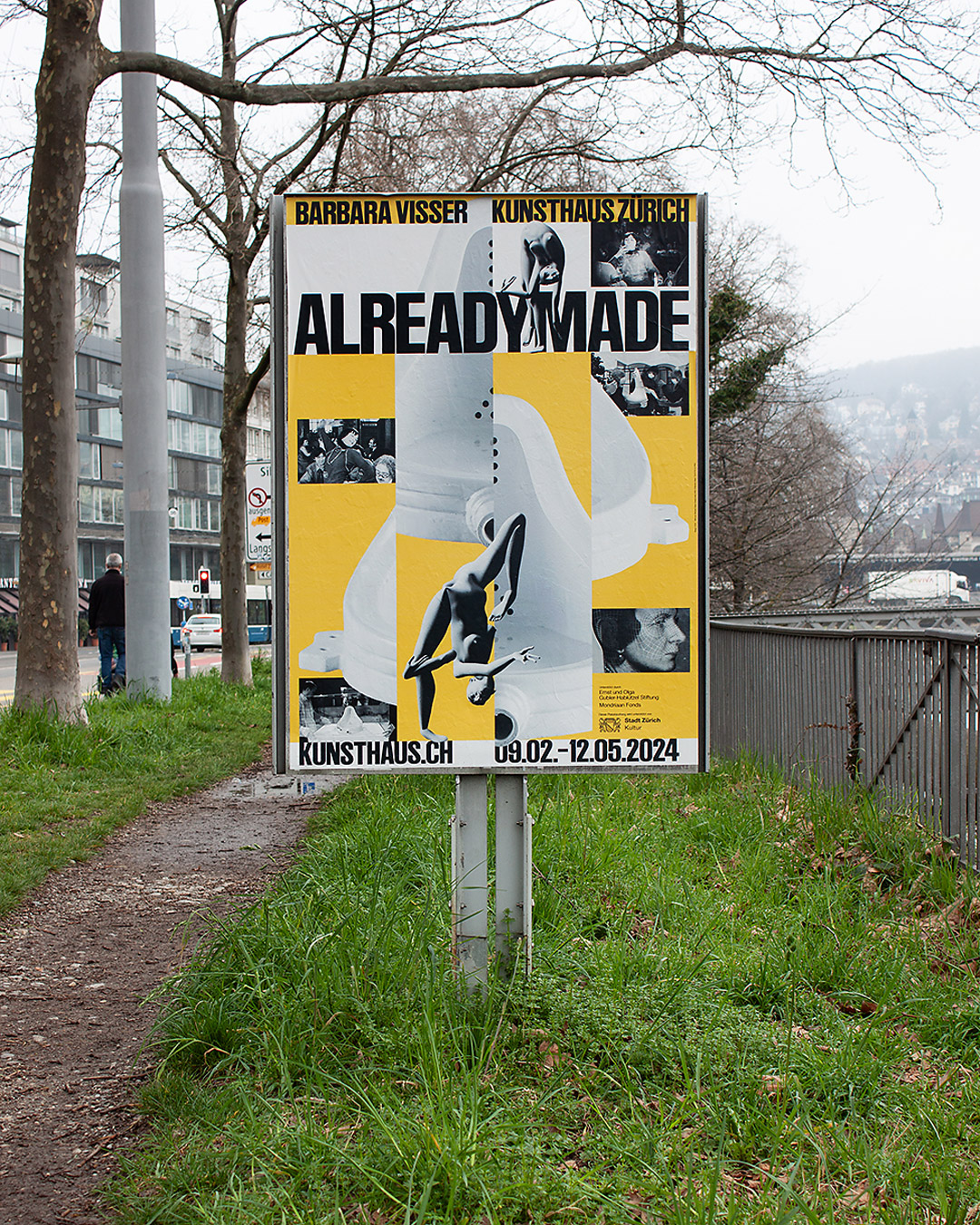 Poster in Zurich designed by HOMI HOMI Graphic Design
