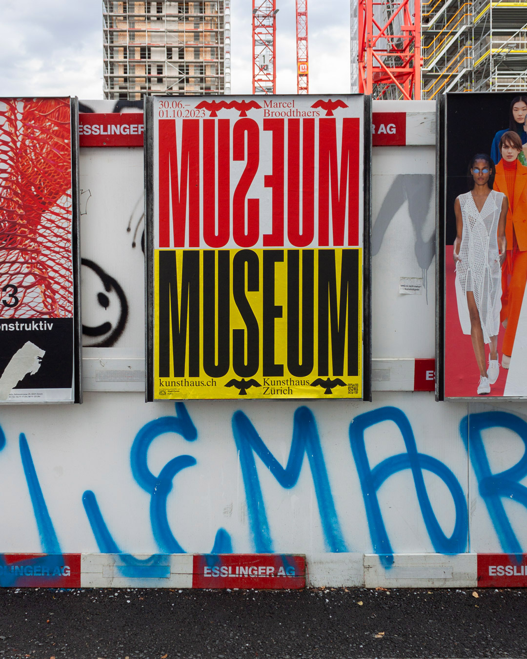 Kunsthaus Zurich Poster designed by HOMI HOMI Graphic Design