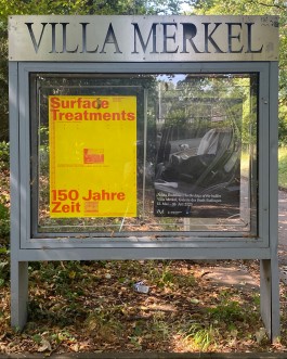 Villa Merkel Poster designed by HOMI HOMI Graphic Design
