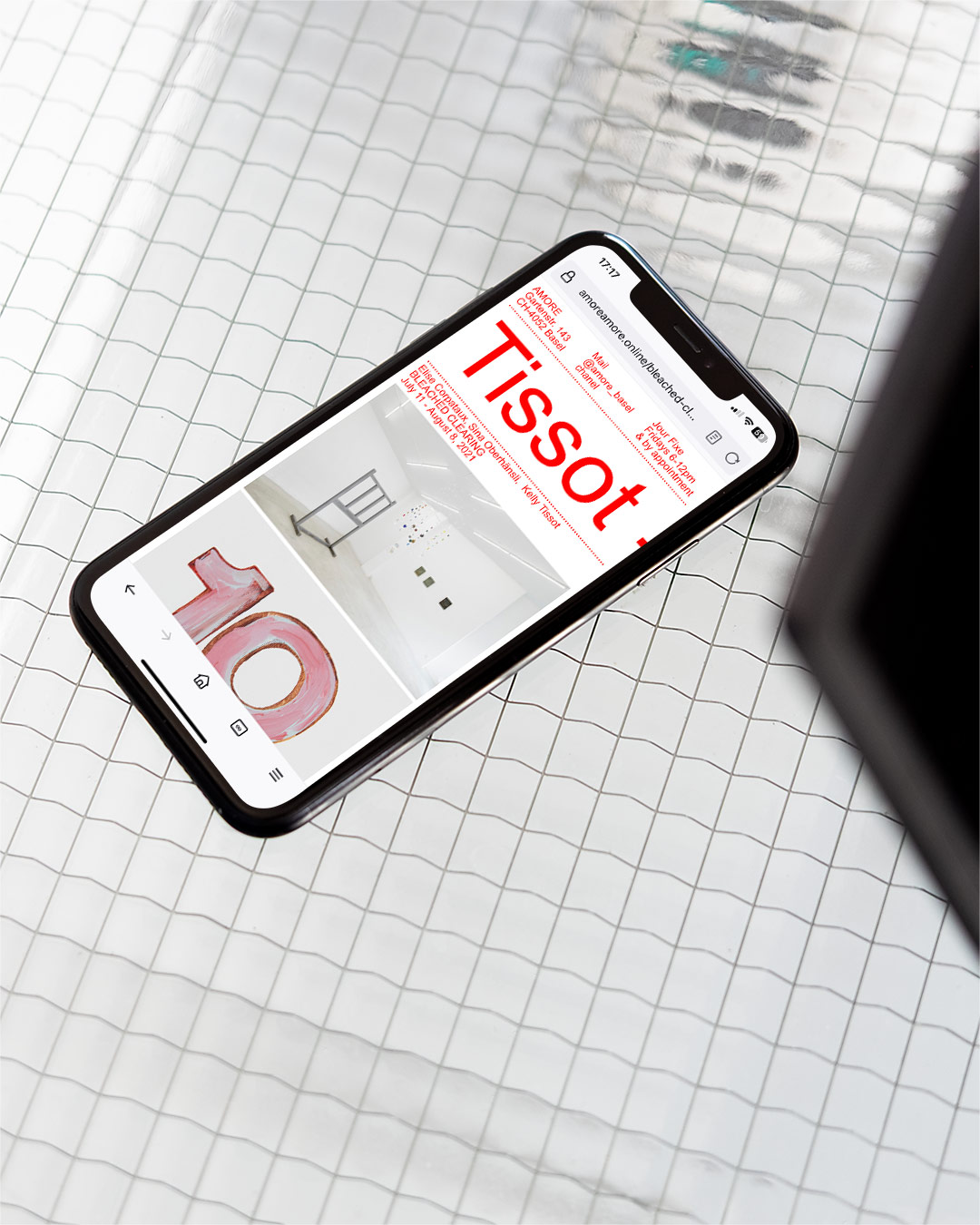 HOMI, Website for Amore Basel HOMI Graphic Design