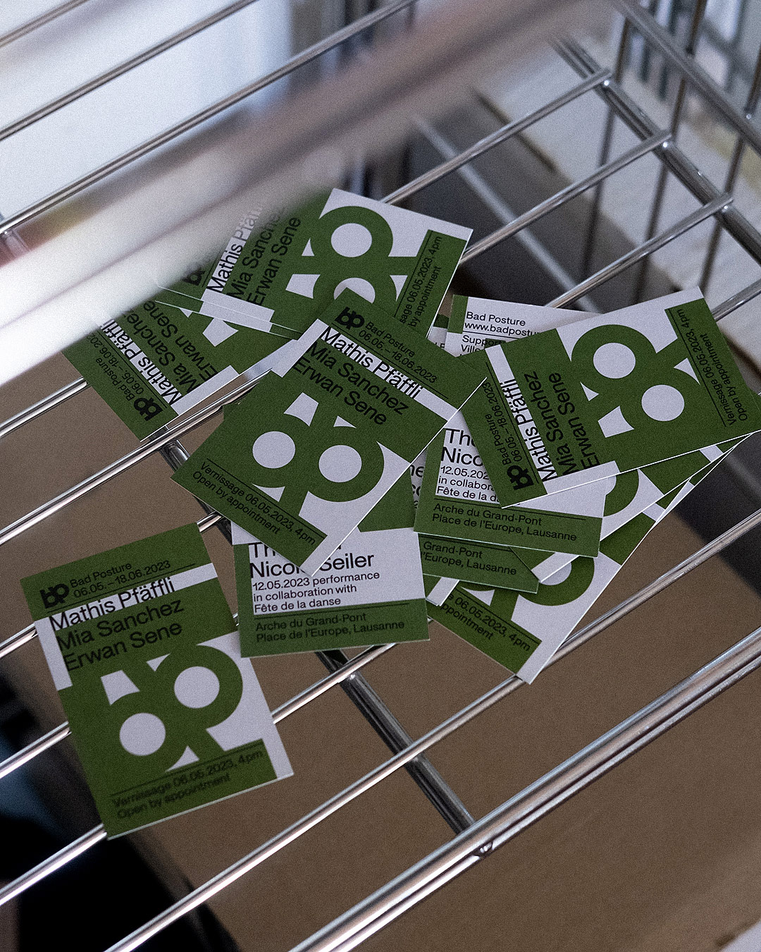 HOMI, Design for Bad Posture, Lausanne HOMI Graphic Design