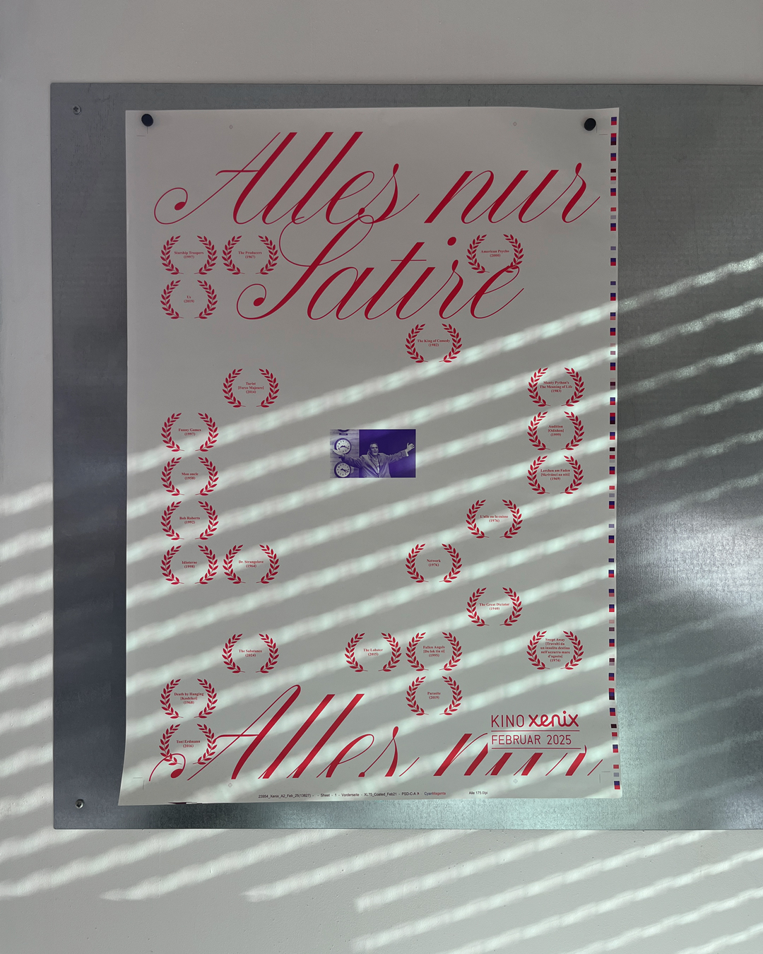 HOMI, Poster for Xenix Kino HOMI Graphic Design