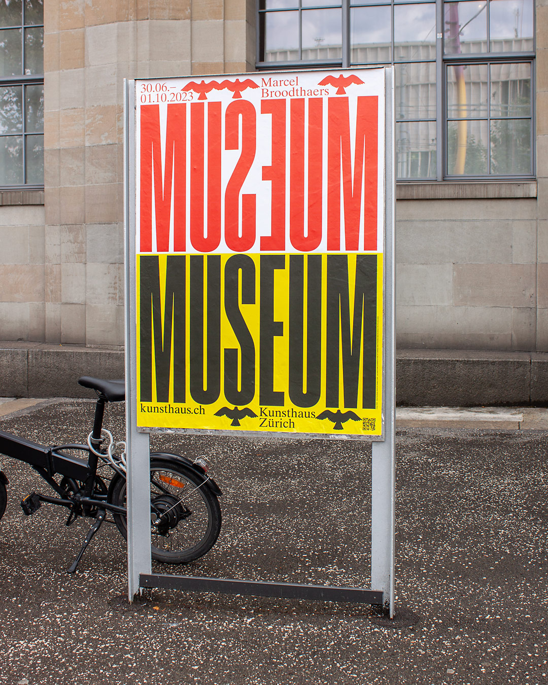 HOMI Poster for Kunsthaus Zurich HOMI Graphic Design