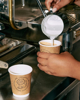 HOMI, Cups for LOI Bistro, Zurich HOMI Graphic Design