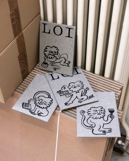 HOMI, Menu card for LOI Bistro, Zurich HOMI Graphic Design