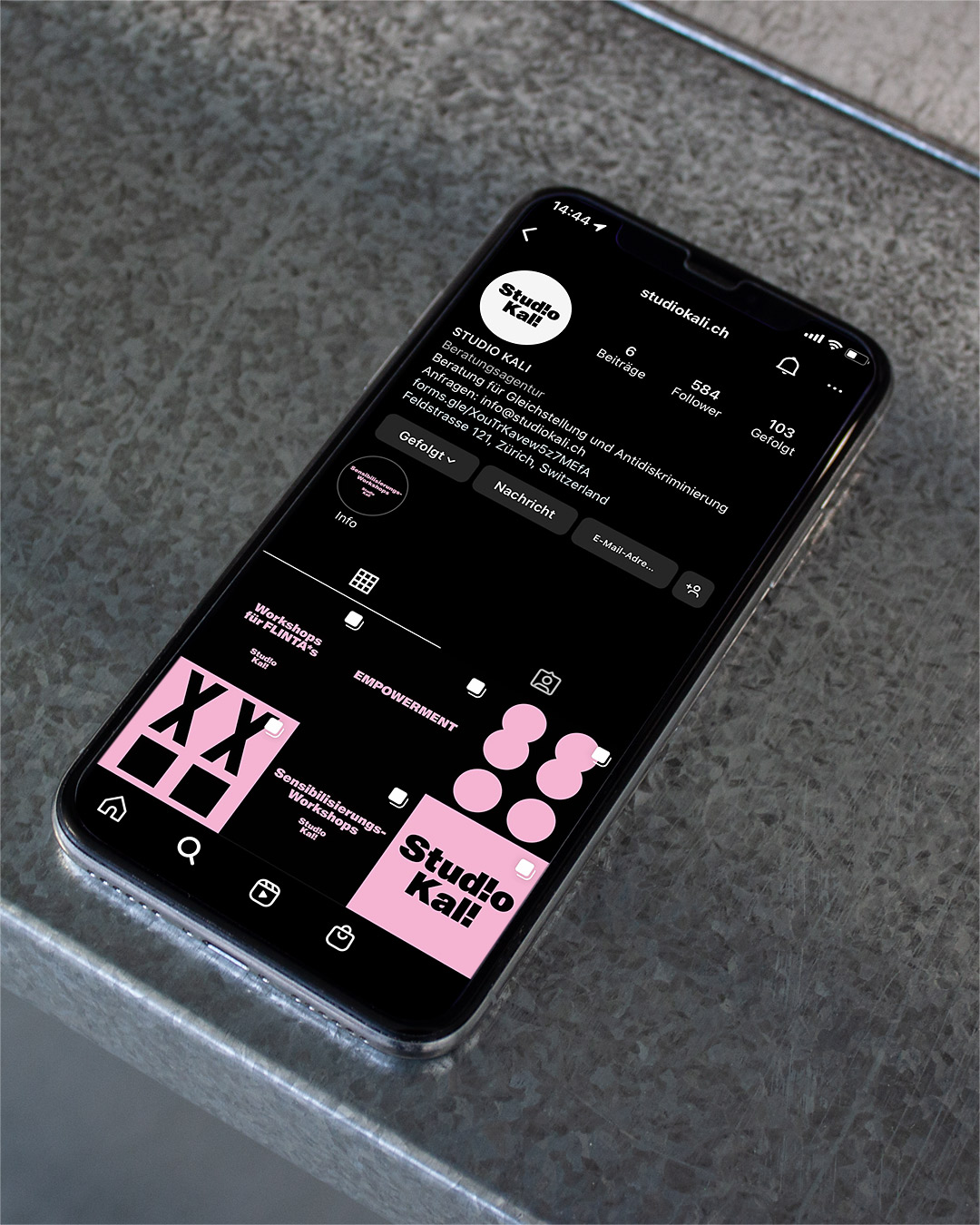 HOMI, Social Media Kampagne for Studio Kali HOMI Graphic Design