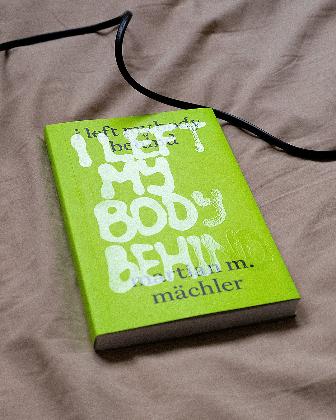 HOMI Book Cover for Martian Mächler HOMI Graphic Design