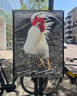 Poster for LISTE Art Fair Basel 2026 HOMI Graphic Design